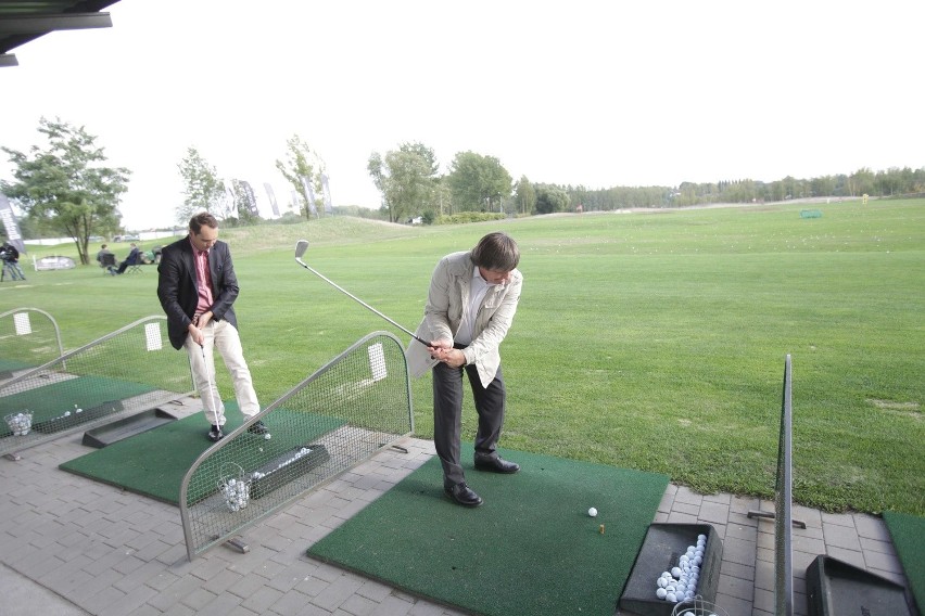 Pole golfowe w Bytomiu - otwarcie VIP