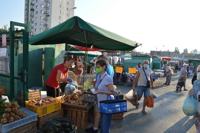 Rynek przy ul. Owocowej w Zielonej Górze