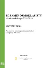 Egzamin ósmoklasisty 2019 z matematyki - próby arkusz Centralnej Komisji Egzaminacyjnej