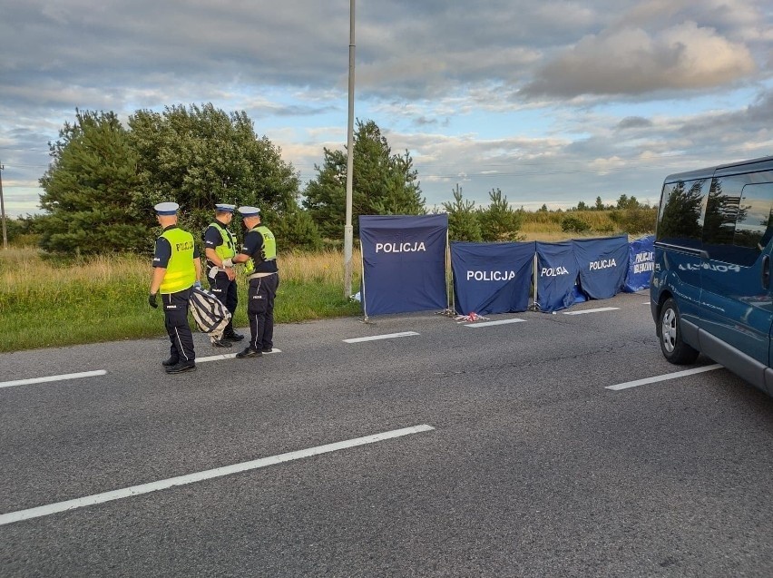 Wypadek motocyklisty w Suwałkach