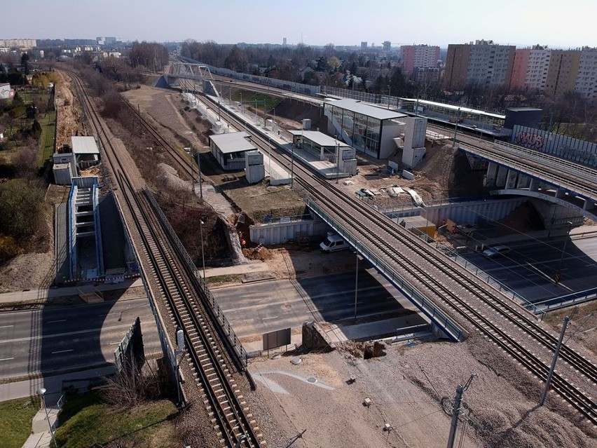 Tak powstaje nowy przystanek PKP w Bronowicach, w rejonie...