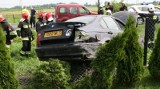 Pięć osób rannych w  wypadku w Gorzycach, w tym troje dzieci (zdjęcia)