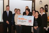Towarzystwo Przyjaciół Hospicjum ma czek na 10 tys. euro