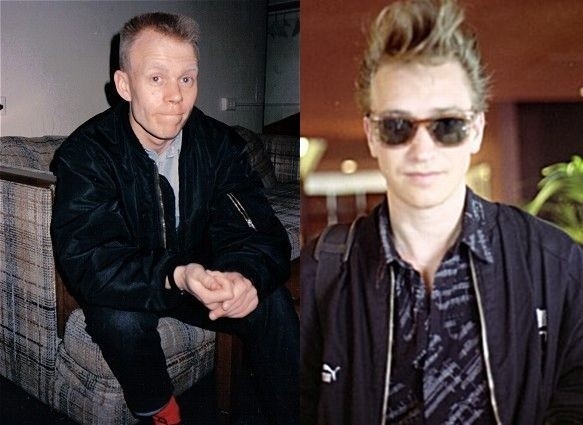 Vince Clarke (z lewej) i Alan Wilder...