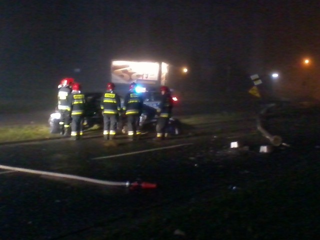 Wypadek miał miejsce na ul. 4 Marca w Koszalinie.