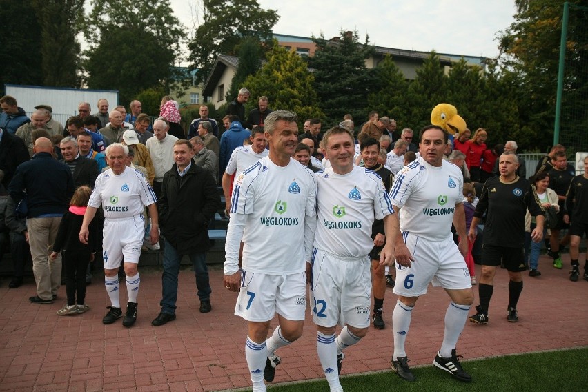 Wielkie Derby Śląska 2014: Dawne gwiazdy w akcji. Mecz Mistrzowie vs. Oldboje [ZDJĘCIA]