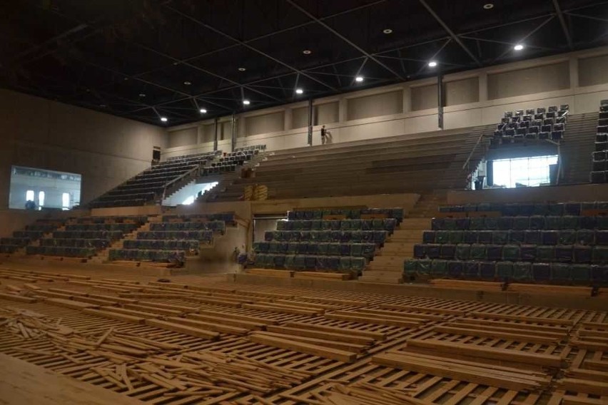 Hala Suwałki Arena. Największa hala sportowa w regionie już prawie gotowa (zdjęcia)