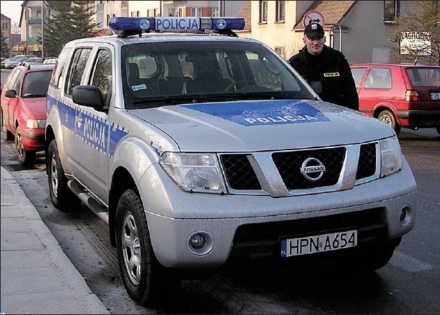 Nowe auto bytowskiej policji.