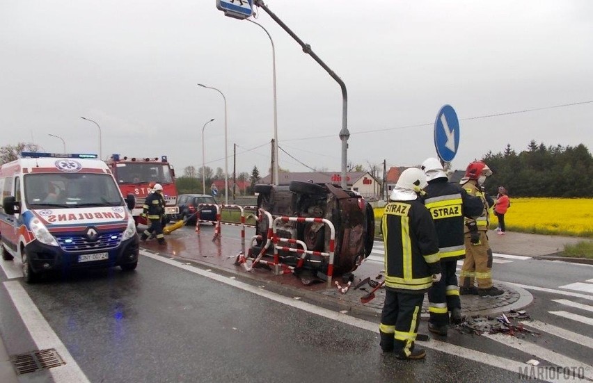 Wypadek w Pakosławicach.