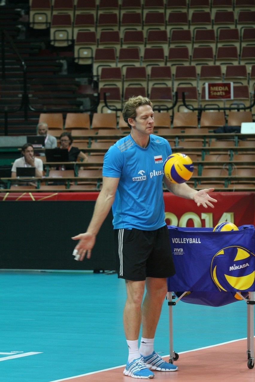 FIVB Mistrzostwa Świata 2014 Katowice: trening Polaków [ZDJĘCIA]