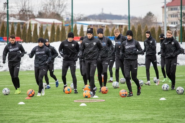 Piłkarze Sandecji przebywają na zgrupowaniu w Sanoku