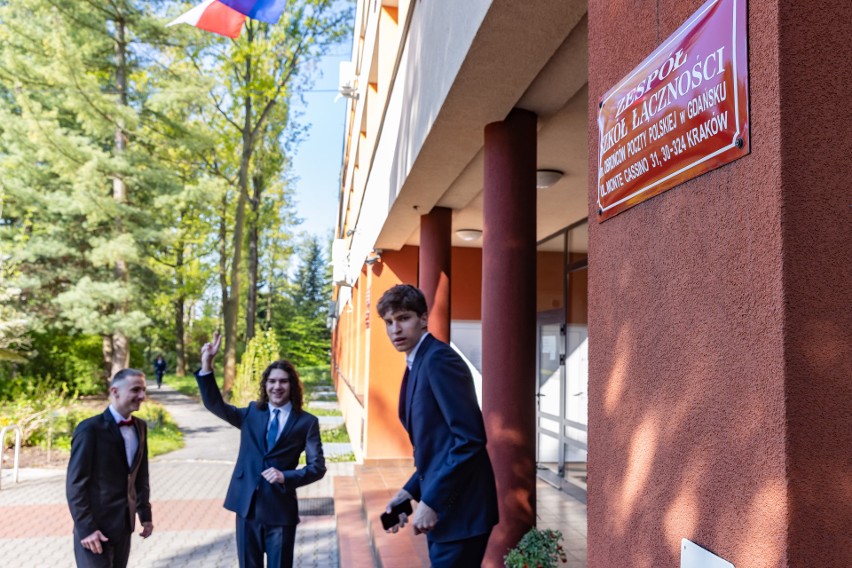 Matura 2023. Uczniowie z technikum Łączności w Krakowie