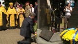 Prezydent Ukrainy w Saharyniu oddał hołd pomordowanym tam Ukraińcom (WIDEO)