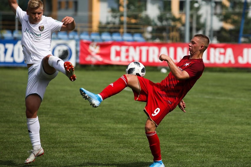 Wisła Kraków. Porażka ze Śląskiem Wrocław w pierwszym meczu Centralnej Ligi Juniorów U-18 [ZDJĘCIA, WIDEO]