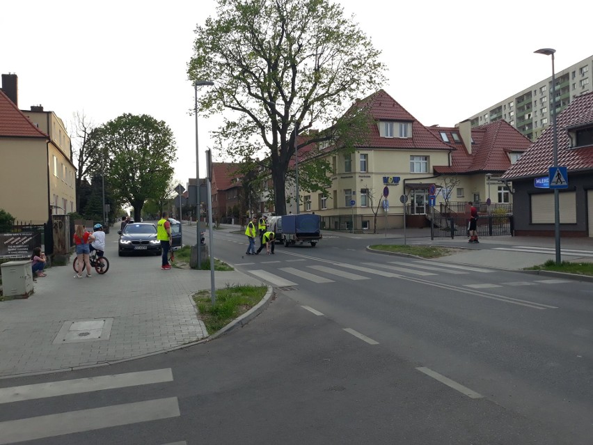 Potrącenie było na alei Żołnierza w Stargardzie