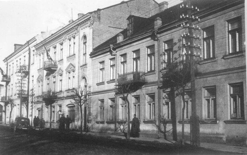 Bialystok, 1942 rok. Podczas okupacji niemieckiej przy ulicy...