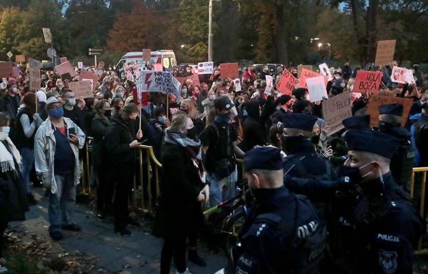 Kolejny protest w Szczecinie - 27.10.2020