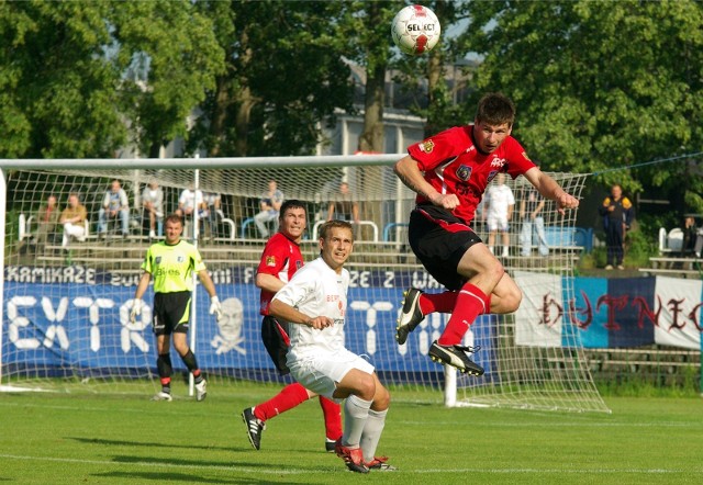 17.06.2009, Kraków: pierwszy mecz barażowy Hutnik - Jeziorak Iława