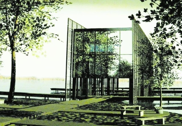 Projekt opracowany przez Urszulę Kaczanowską to budynek z drewnianymi elementami. Jego znakiem rozpoznawczym jest jednak szkło, które odbija otaczający przystań krajobraz.