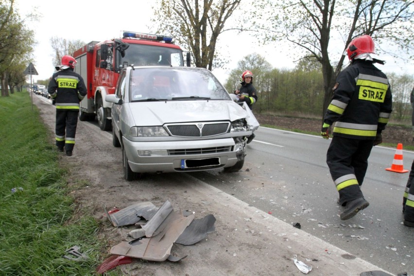 Wypadek w Kobierzycach