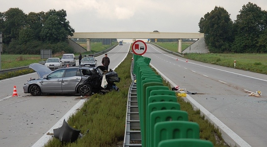 Śmiertelny wypadek na autostradzie A4, 27.09.2014