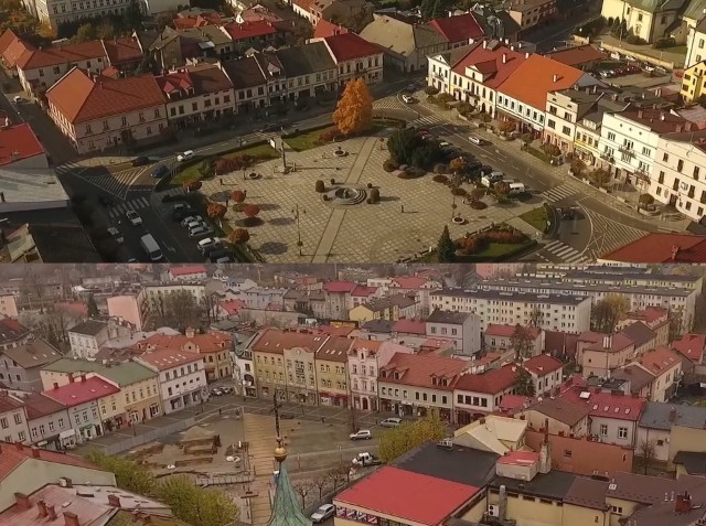 Screeny z filmu z Multimedialnego katalogu dziedzictwa kulturowego Małopolski
