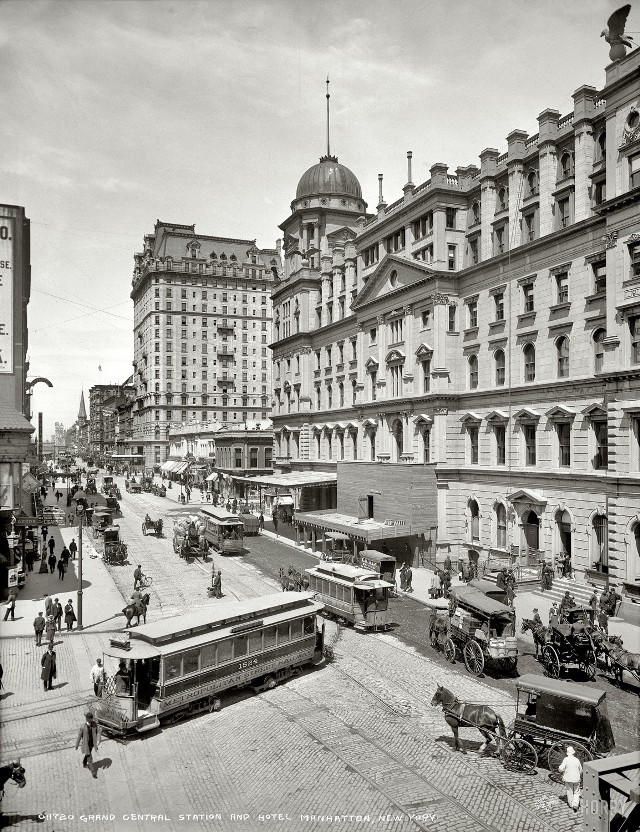 Tak wyglądał Nowy Jork w roku 1903, gdy Mary Anderson jadąc taksówką wymyśliła wycieraczkę samochodowej szyby. Jej pomysł nie zainteresował jednak producentów