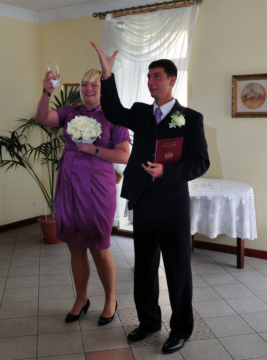 Ślub wioślarzy Anety Bełki i Łukasza Siemiona