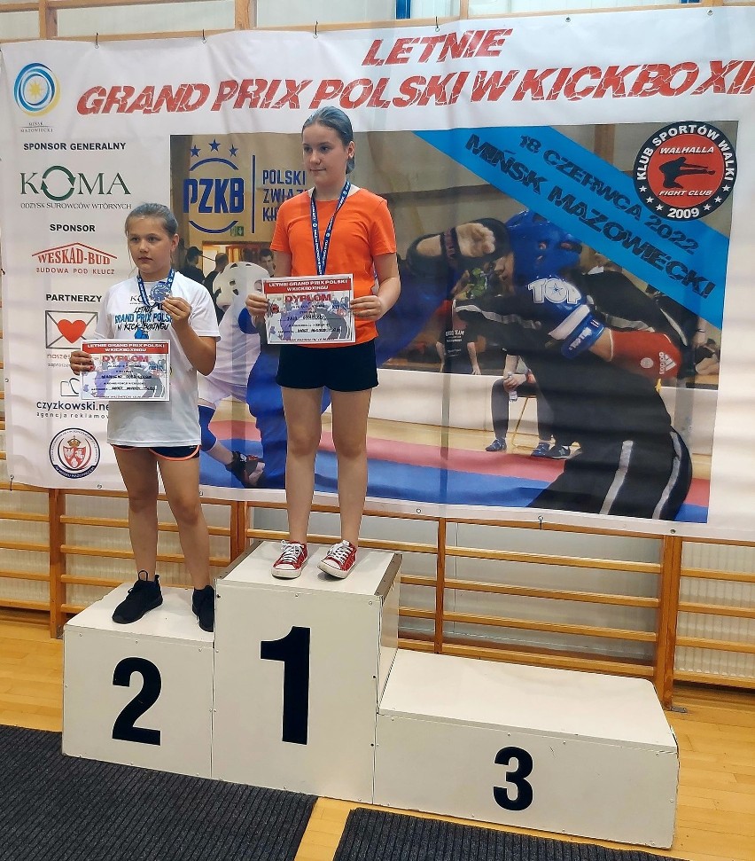 Academia Gorila Ostrów Mazowiecka z medalami Grand Prix Polski w Kickboxingu w Mińsku Mazowieckim. Odbyły się 18.06.2022