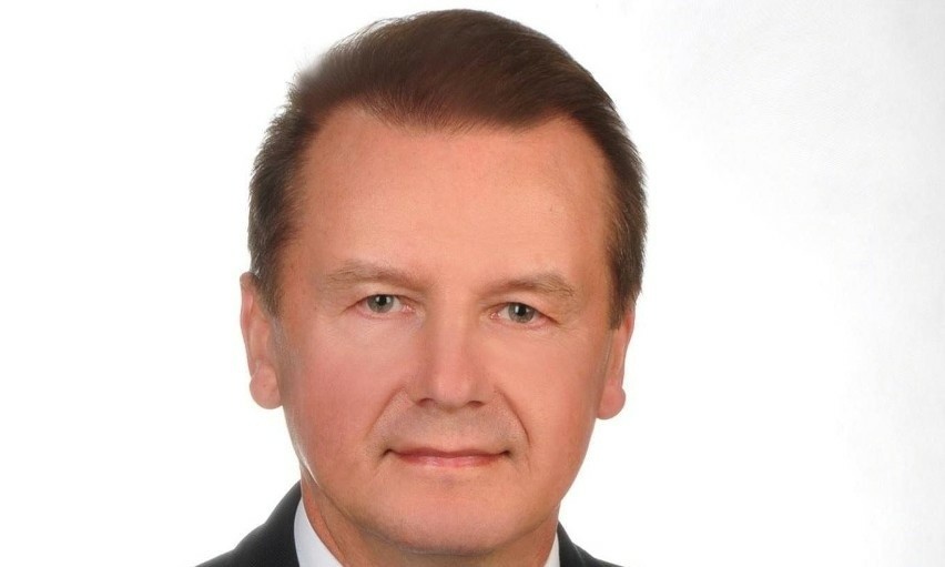 Jarosław Jaworski, obecny burmistrz Wiślicy. Ma 59 lat.