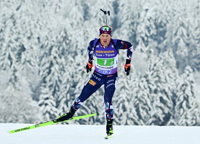 Johannes Dale-Skjevald, zwycięzca niedzielnego biegu pościgowego.