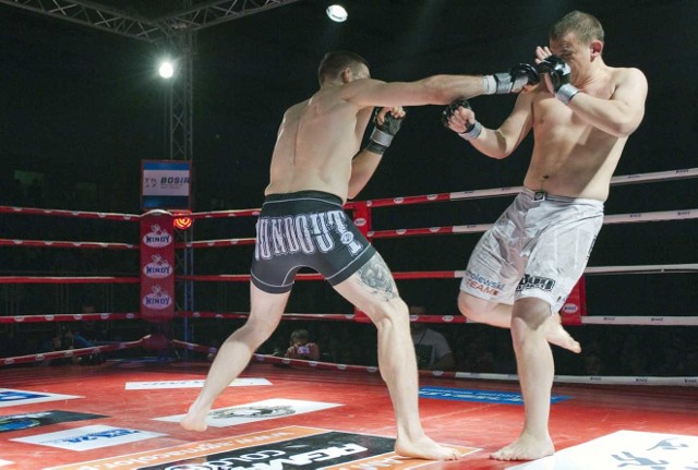 Pojedynki 2 rundy Gali Sportów Walki w Białogardzie mogły się podobać widzom.
