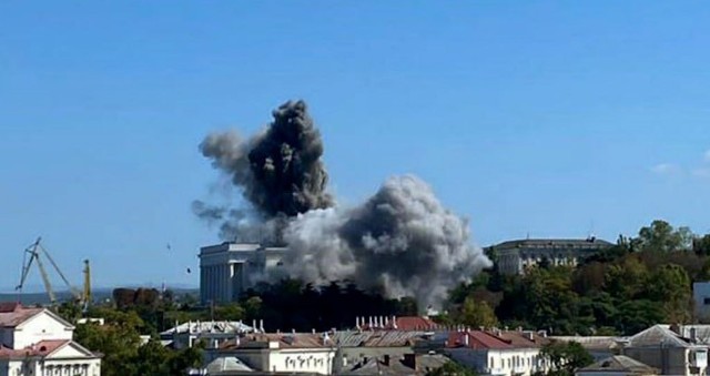 Niespójne informacje Rosjan w sprawie wybuchów w Sewastopolu