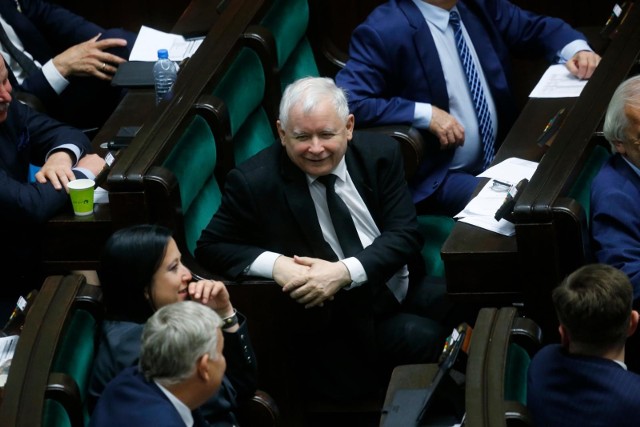 15.07.2020 warszawa 14. posiedzenie sejmu n/z jaroslaw kaczynskifot. adam jankowski / polska press