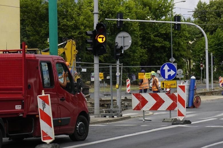 W 2018 roku na skrzyżowaniu ulic Grunwaldzkiej i...