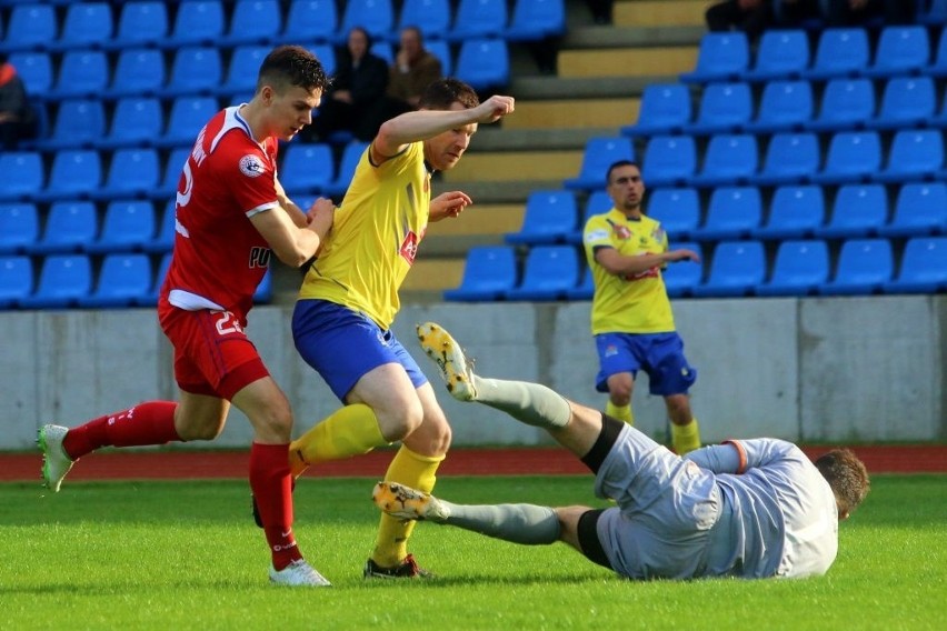 Wisła Puławy wygrała 3:1 derbowy pojedynek z Motorem Lublin (ZDJĘCIA)