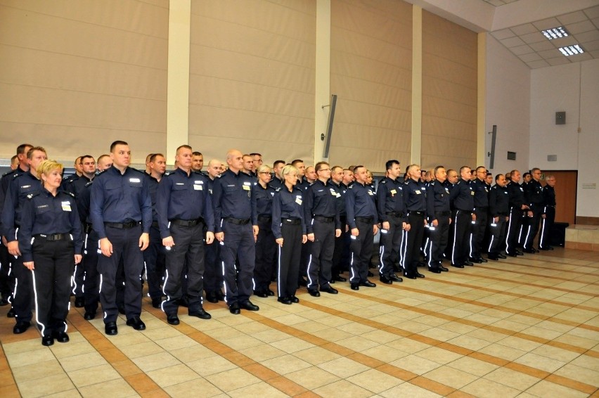 Zawody Dzilenicowy Roku 2015 w Szkołe Policji w Katowicach