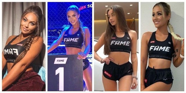 Ring girls Fame MMA 12, które czarowały podczas gali w Ergo Arenie