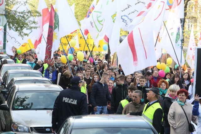 Marsz dla Życia w Szczecinie. Według relacji naszej czytelniczki nie było aż tak kolorowo.