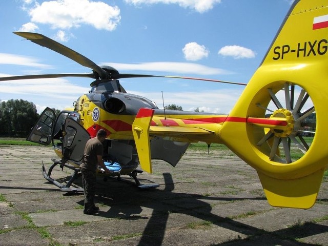 Nowy Eurocopter, o którego tak drżą mieszkańcy powiatu sanockiego, w czasie Euro 2012 będzie zabezpieczał drogę do granicy z Ukrainą.