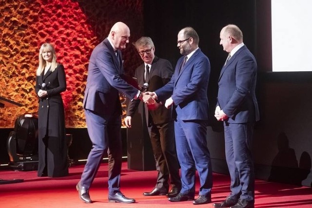 Prezydent Michał Zaleski podczas ubiegłorocznego festiwalu Energa Camerimage