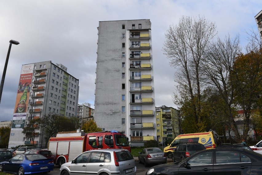 Pożar mieszkania na Osiedlu Młodych w Toruniu. Jedna osoba nie żyje [Zdjęcia]