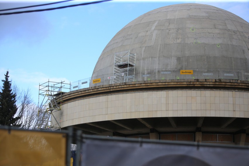 Modernizacja Planetarium Śląskiego - luty 2020