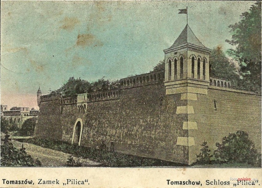 Tak Pilica (powiat zawierciański) wyglądała w na początku XX...