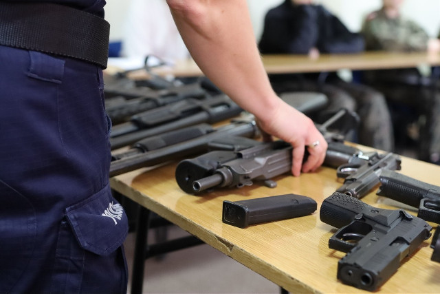 Mundurowy dzień kandydata w białostockiej policji