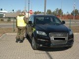 Audi Q7, ukradzione we Włoszech, zatrzymane w Kuźnicy