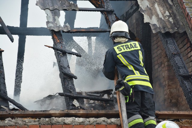 Pożar wybuchł w niedziele (19.05) krótko przed godziną 11.00 w budynku gospodarczym. Do akcji skierowano dwa zastępy Jednostki Ratowniczo-Gaśniczej z PSP w Sępólnie i OSP Sośno, jednostki z OSP z Sitna, Wielowicza i Więcborka. Akcja gaśnicza trwała ponad 6 godzin.W budynku przechowywana była słoma, drewno i samochód marki Aixam. - Spłonęła cała konstrukcja dachu, pojazd, wyposażenie i sprzęt warsztatowy. Straty oszacowano na 100 tys. zł, z czego 80 tys. zł to budynek. - informuje oficer prasowy PSP w Sępólnie, st. kpt. Robert Liss.Najprawdopodobniej to właśnie pojazd był przyczyną pożaru. - Przypuszczamy, że doszło w nim do zwarcia instalacji elektrycznej – podaje rzecznik straży pożarnej.Flesz - wypadki drogowe. Jak udzielić pierwszej pomocy?