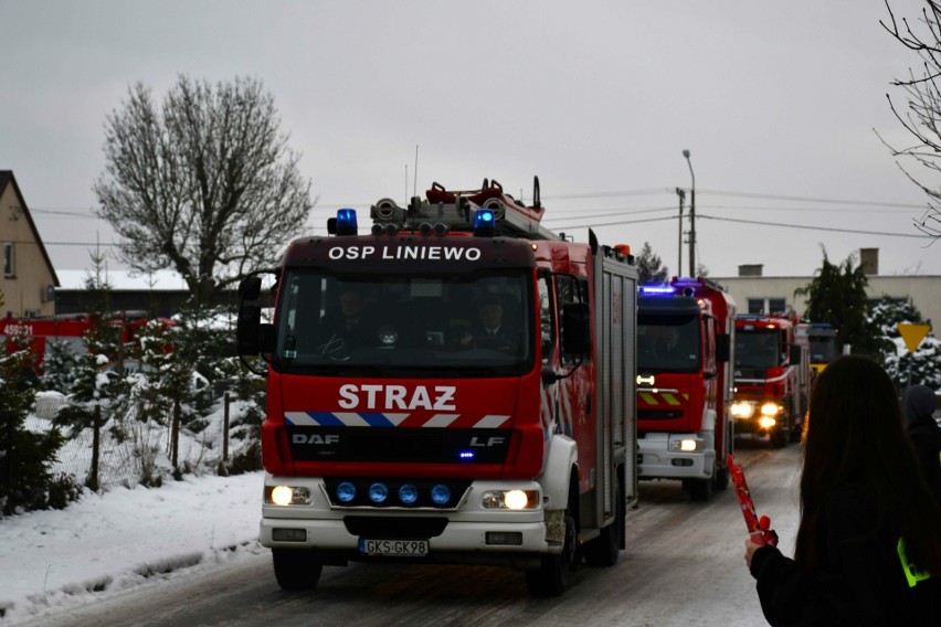 Strażacy z Ochotniczej Straży Pożarnej Lubieszyn otrzymali...