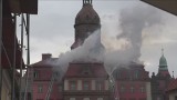Zamek Książ po pożarze. Kończy się remont dachu (ZOBACZ FILM)
