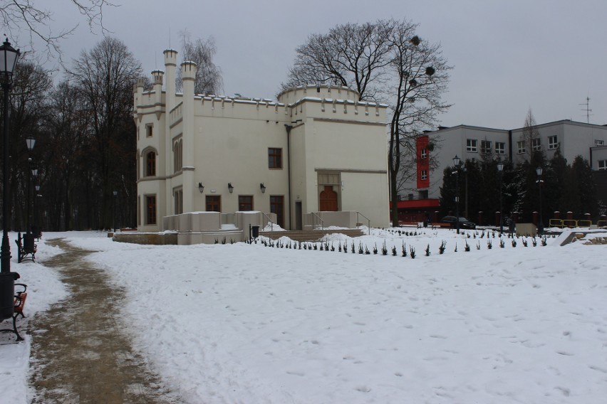 Zimową porą warto odwiedzić Miechowice, dzielnicę Bytomia....